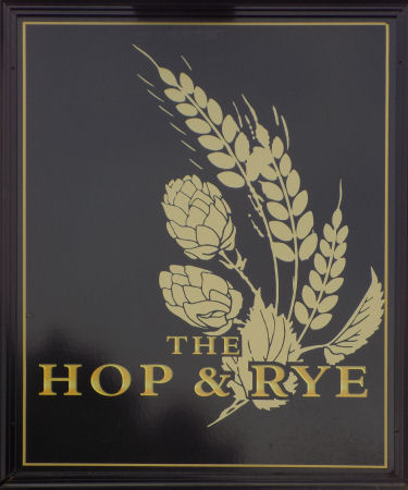 Hop and Rye sign 2016