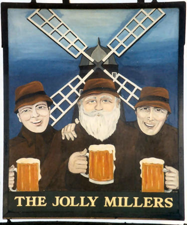 Jolly Millers sign 2001