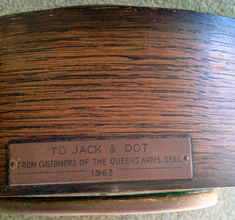 Clock presentation 1963