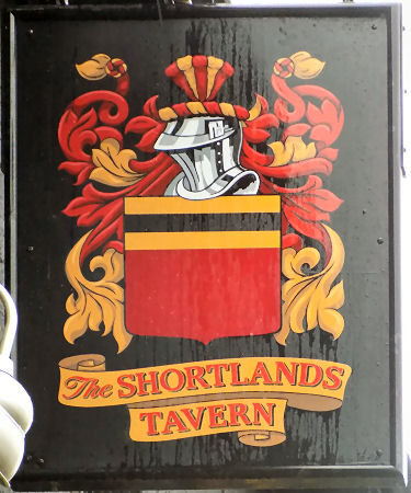 Shortlands Tavern sign 2016