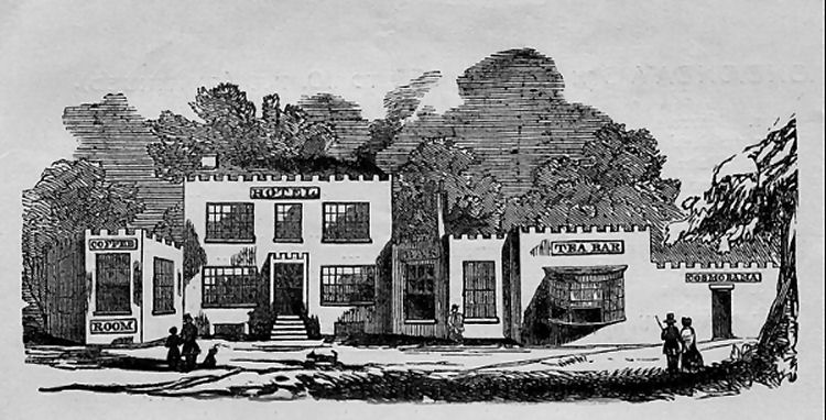 Tivoli Hotel Tea bar 1848