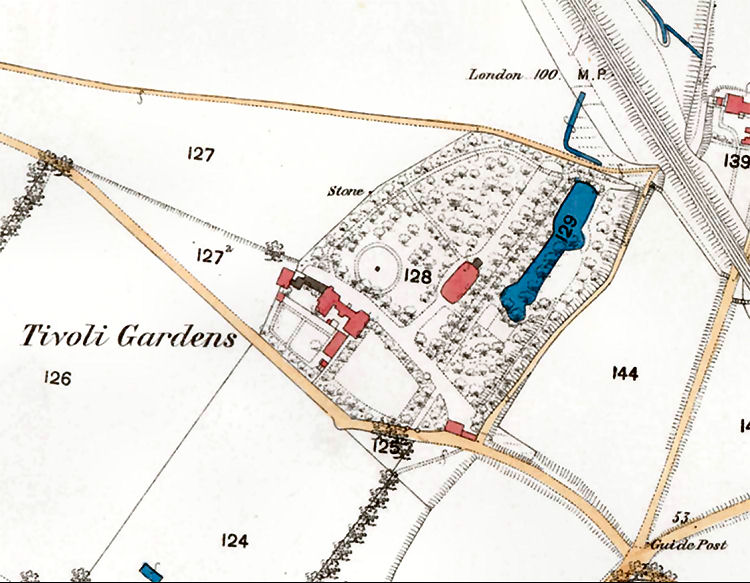 Tivoli Gardens map 1872