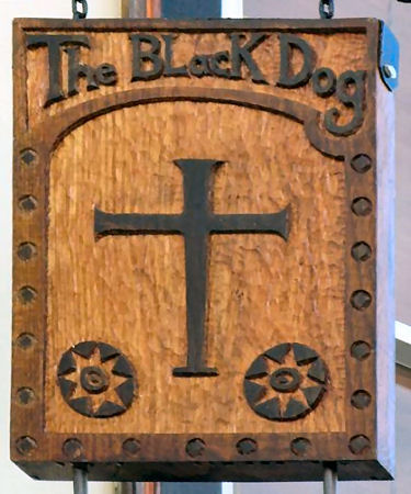 Black Dog sign 2015