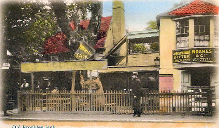 Brockley Jack postcard