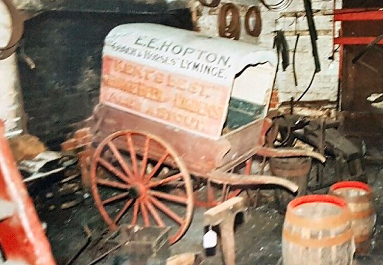 Coach and Horses hand cart