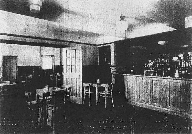 Dickens Inn Social Hall and Saloon Lounge 1934