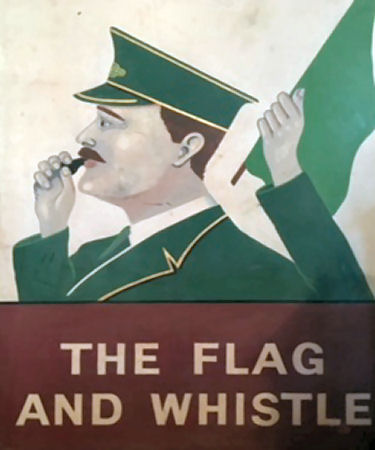 Flag and Whistle sign