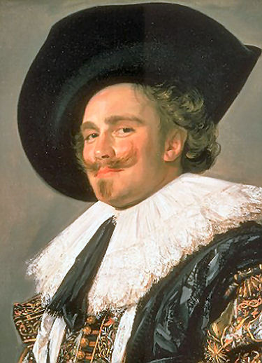 Frans Hals portrait of the Gay Cavalier