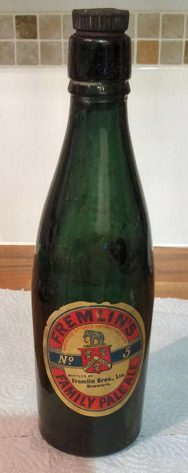 Fremlins No 5 Pale Ale bottle