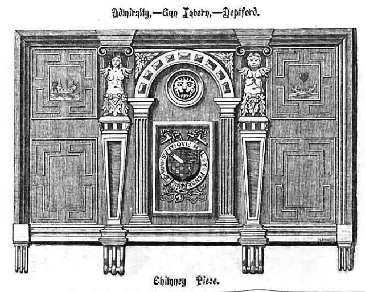 Gun Tavern chimney piece