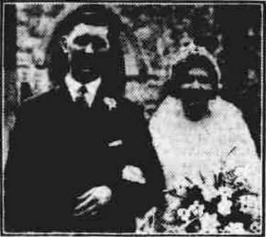 Marriag of Woodward & Mills 1934