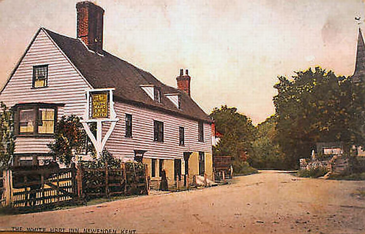 White Hart Inn Postcard 1900