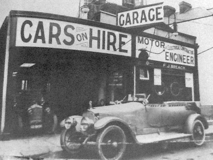 Location of Brewery Tap Inn