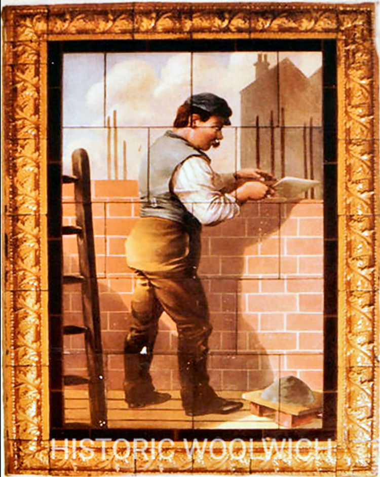 Bricklayer's Arms tiles