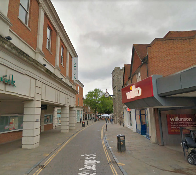 Location of Coach and Horses 2014