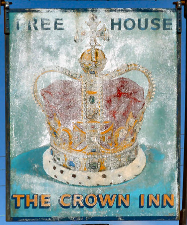 Crown Inn sign 2013