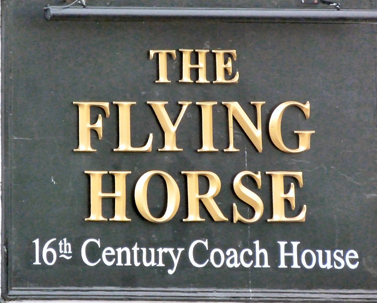 Flying Horse sign 2016