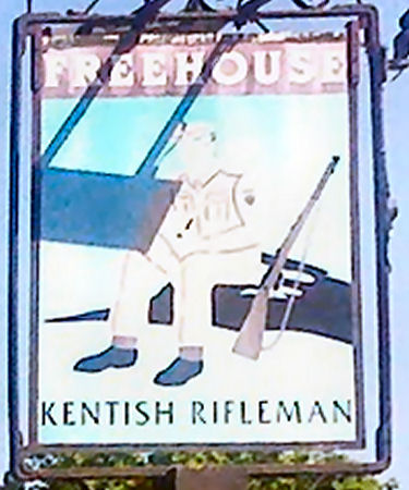 Kentish Rifleman sign 2012