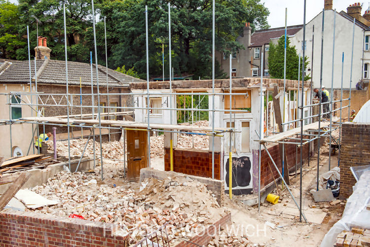 Lord Clyde demolition 2016