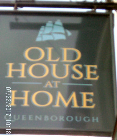 Old House at Home sign 2017