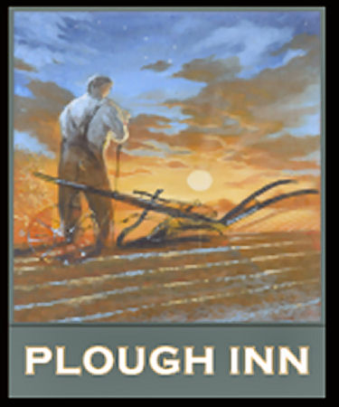 Plough Inn sign 2017
