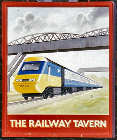 Railway Tavern sign 1986