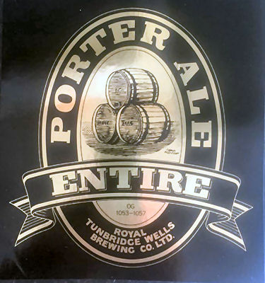 Pump Clip Entire Porter Ale