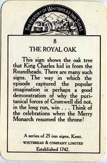 Royal Oak card 1973
