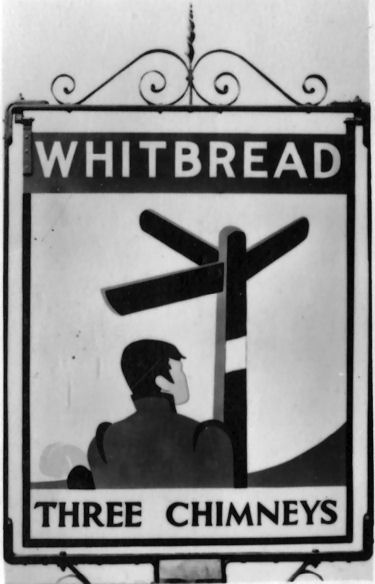 Three Chimneys business card