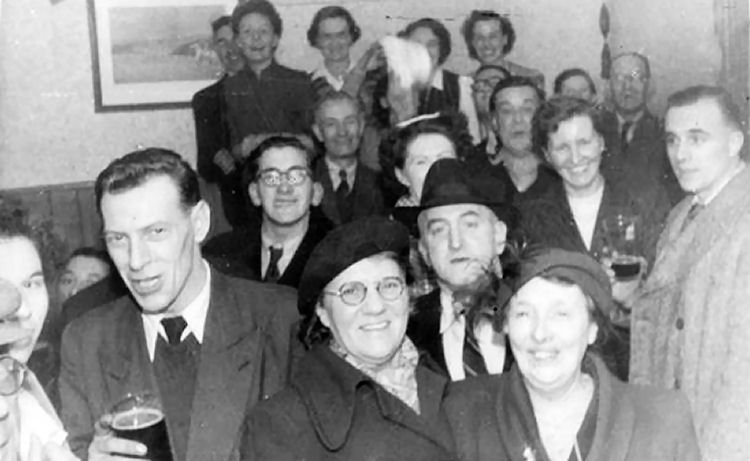 Wheatsheaf regulars 1950s