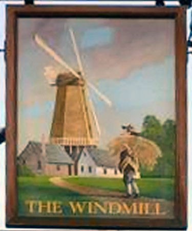 Windmill Inn sign 2009