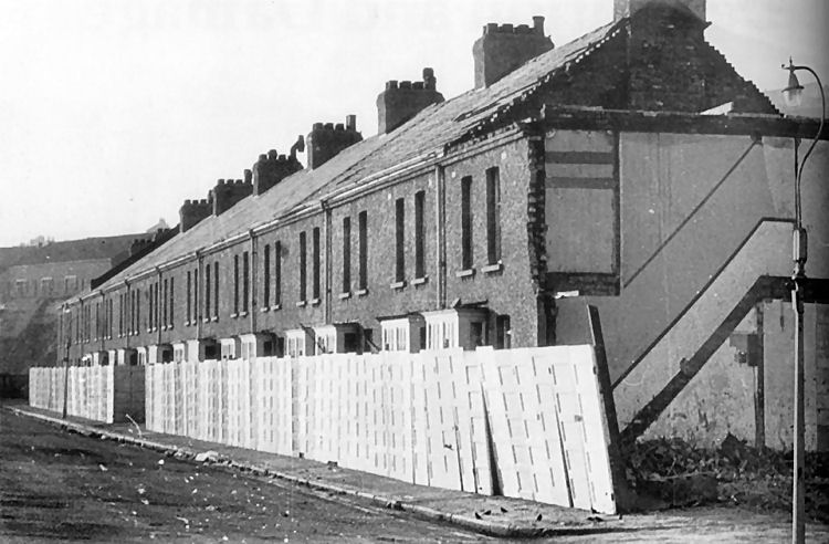 Beach Street demolition 1975