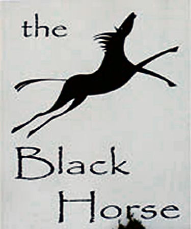 Black Horse sign 2018