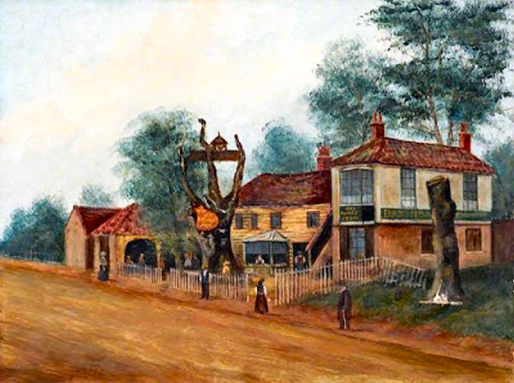 Brockley Jack painting