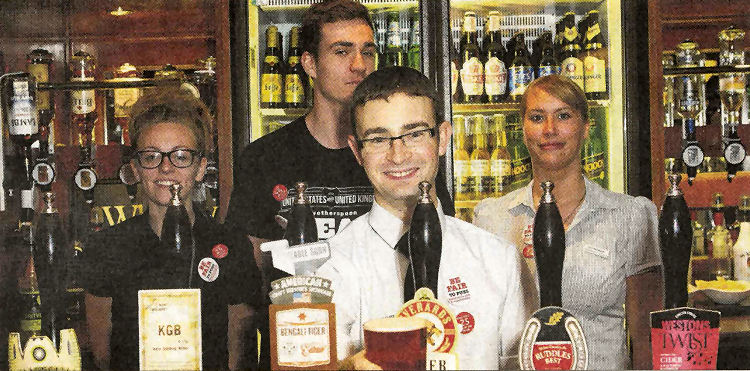 Eight Bells staff 2015