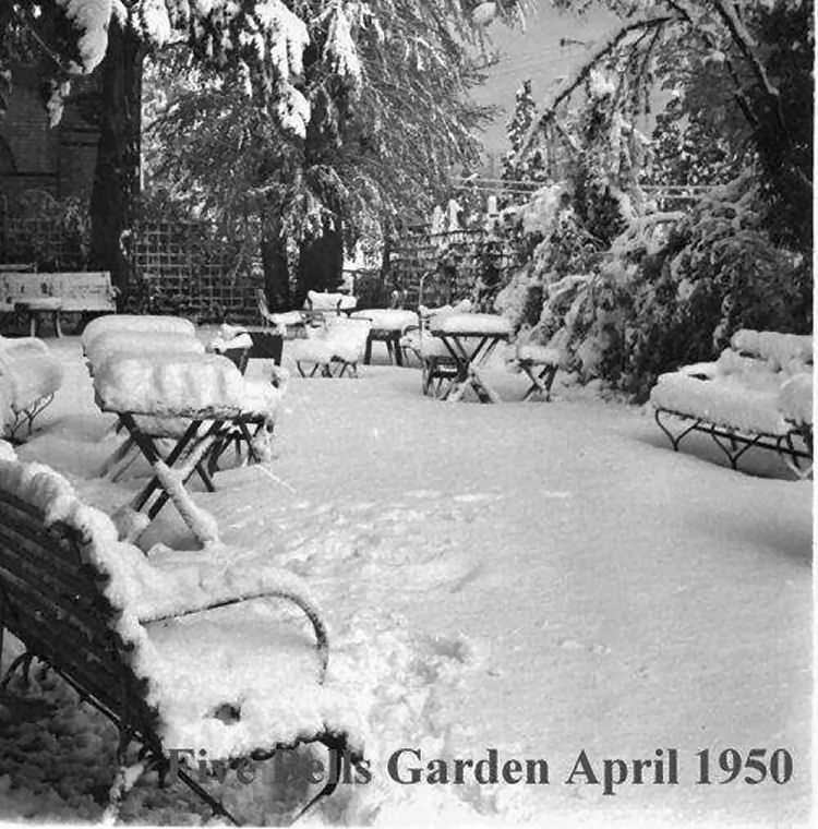 Five Bells garden 1950
