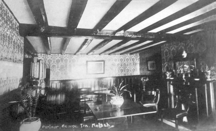 George Inn inside 1922
