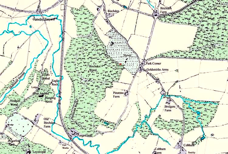 Groombridge map 1875