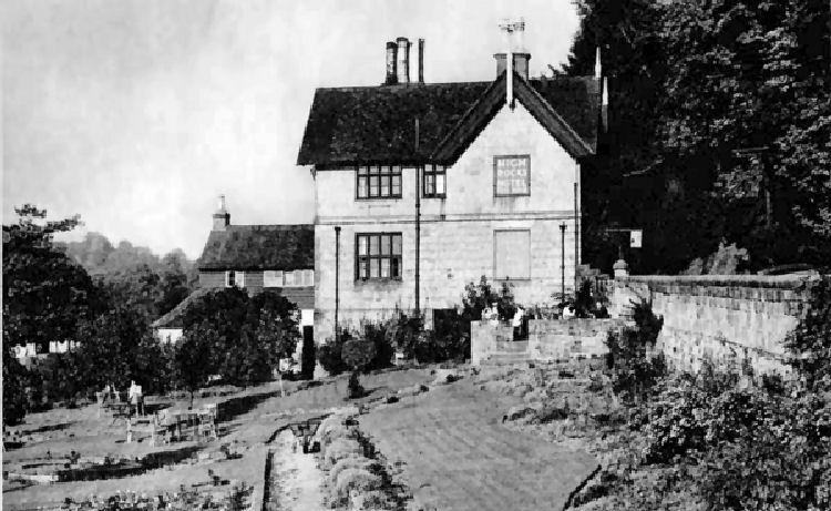 High Rocks Hotel and garden 1911