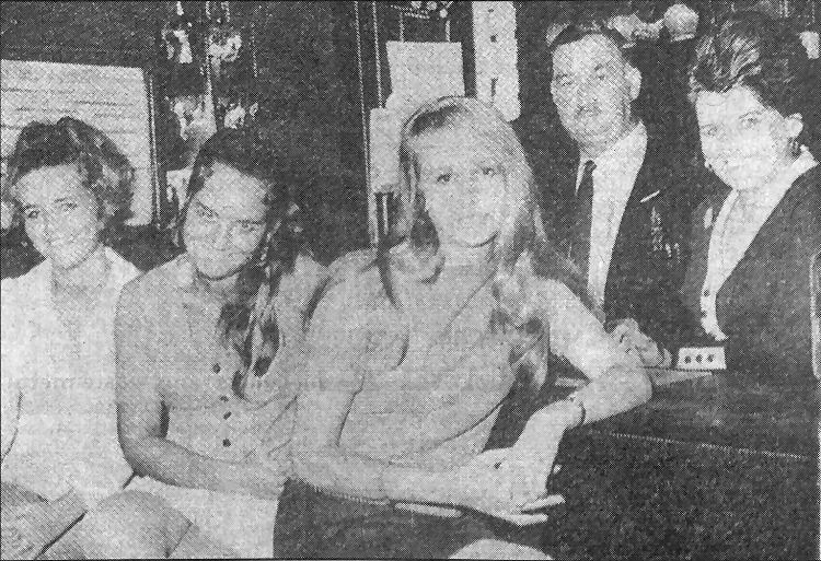Tom Byrne and family 1969