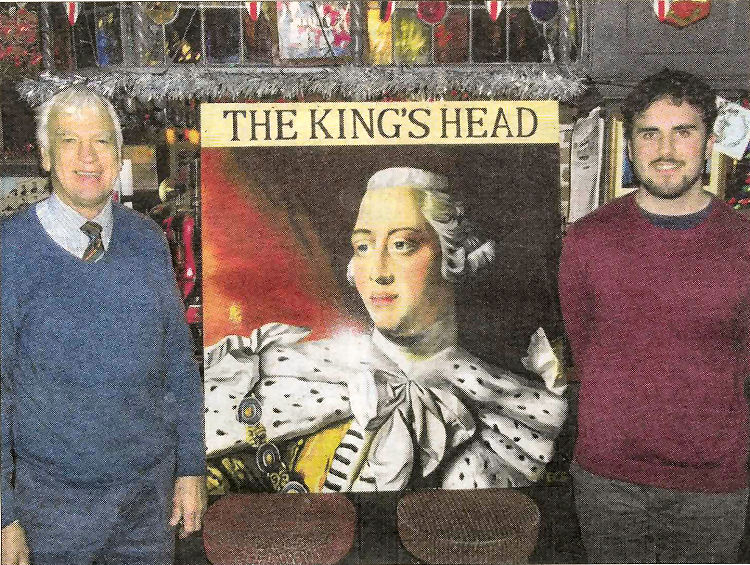 King's Head sign 2016