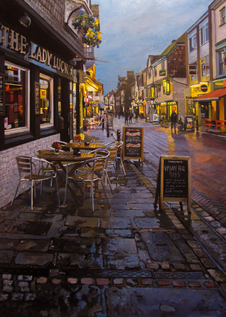 Lady Luck painting 2017