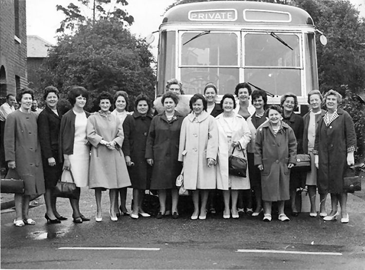 Rose ladies outing 1960s