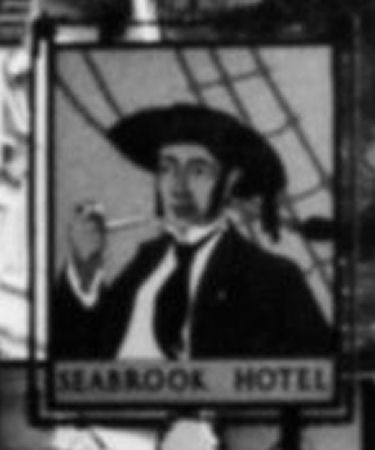 Seabrook Hotel sign 1960s