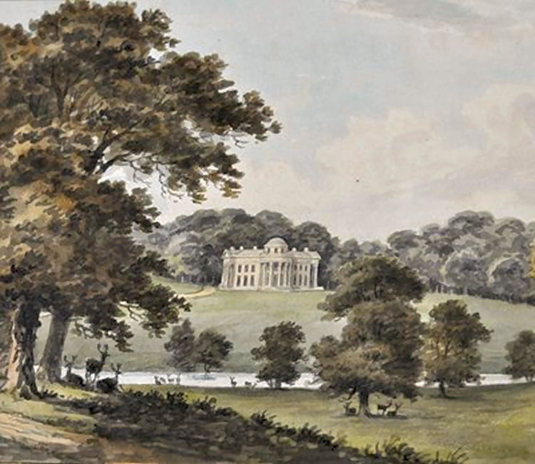 Sundridge Park Hotel watercolour