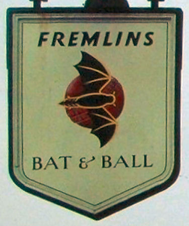 Bat and Ball sign 1965
