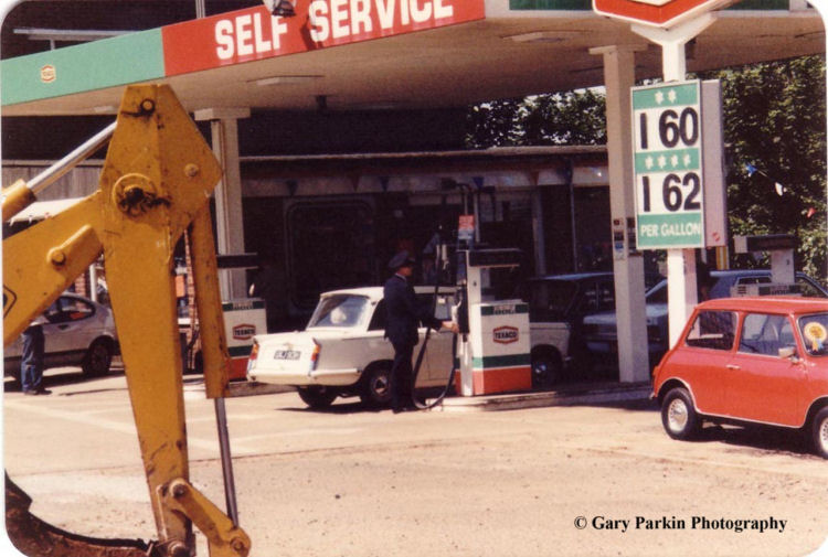 Garage opposite Bridgewood Cottage 1980