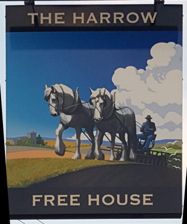 Harrow sign 2018