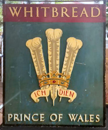 Prince of Wales sign
