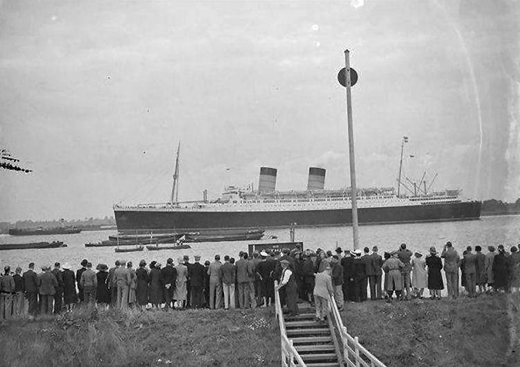 RMS Mauretania 1939